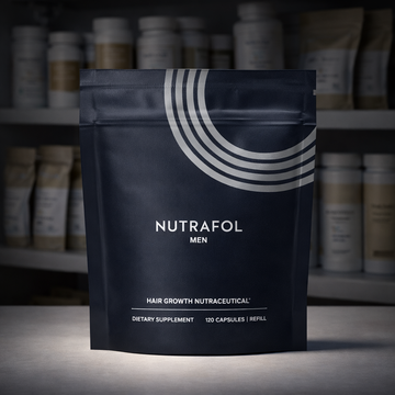 Nutrafol Men's Hair Growth Supplements 120 Capsules - 1 Month Supply Refill Pouch